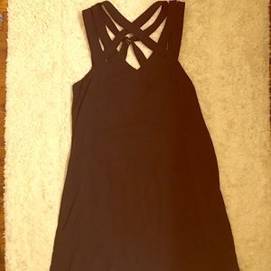 Strappy, Flowy Black Dress